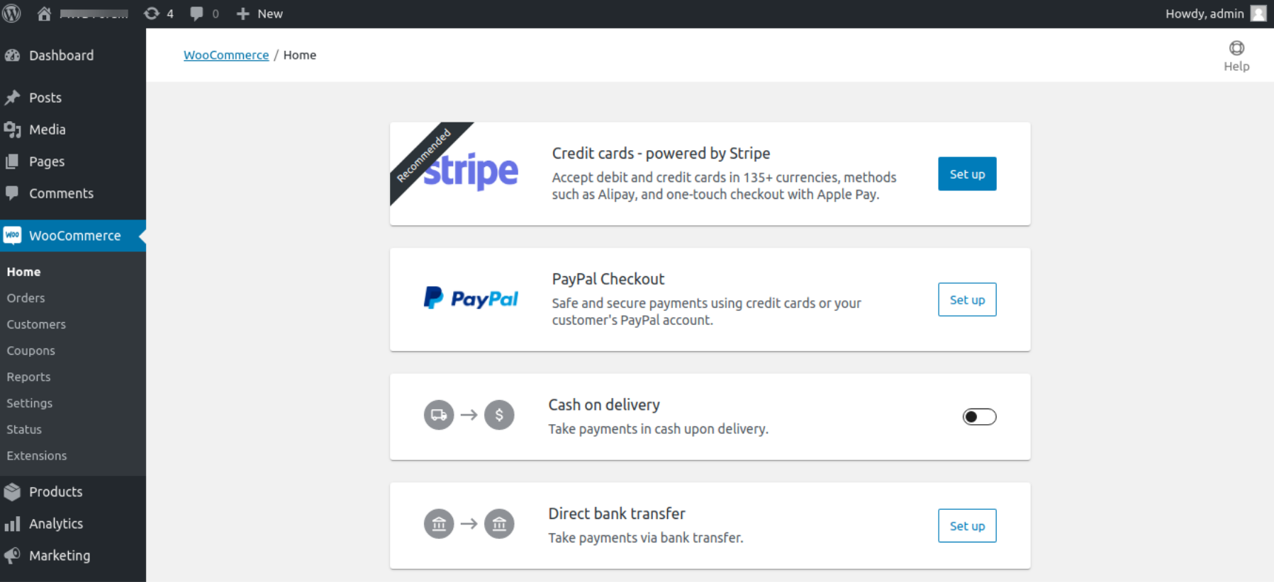 Easy online payment