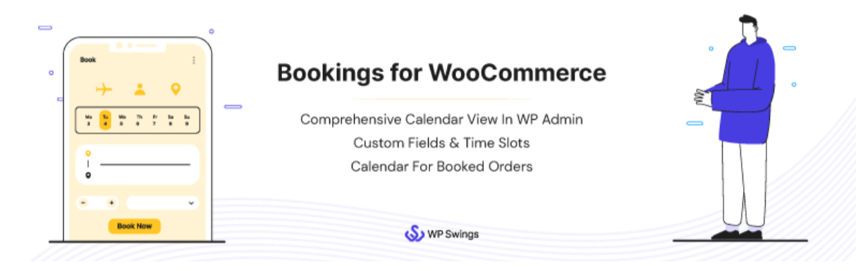 Bookings for WooCommerce Free
