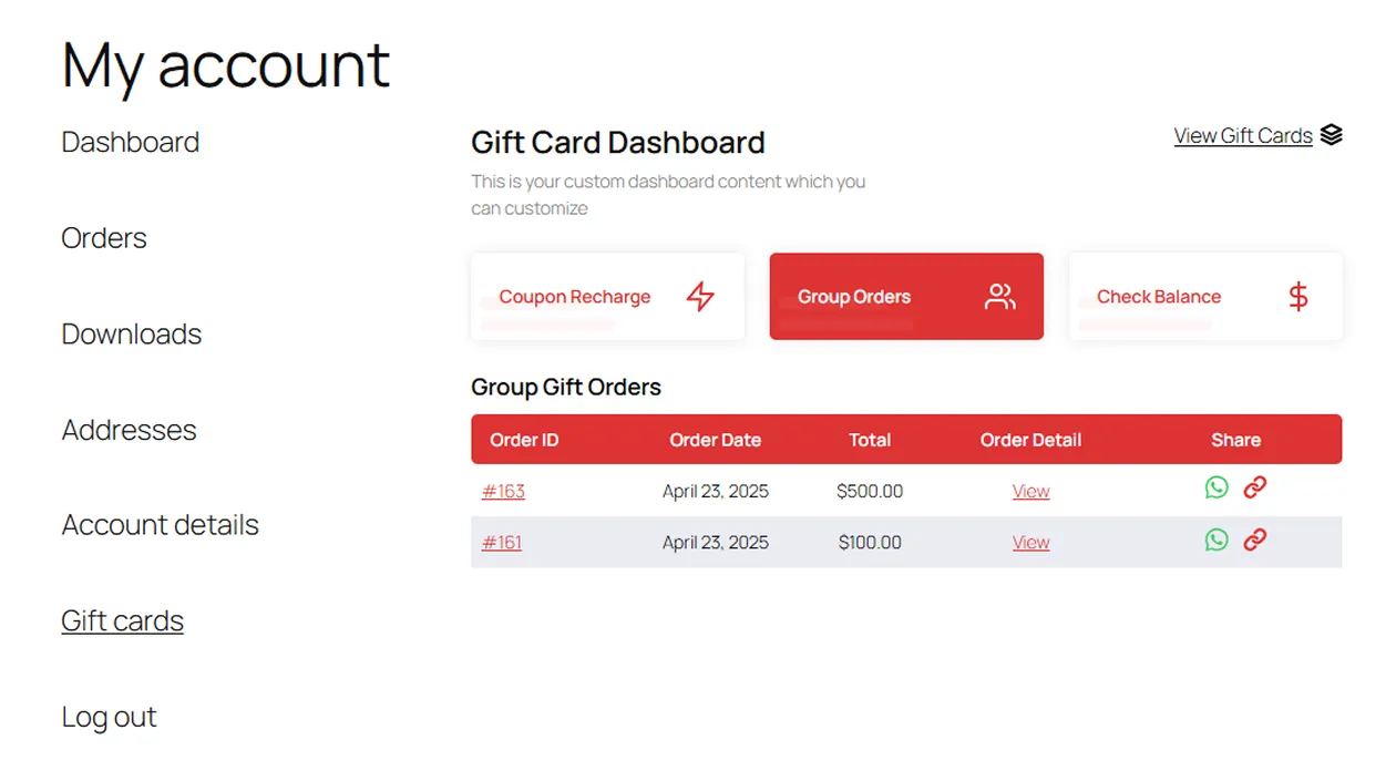 Customize the Look and Description Of the New Dashboard