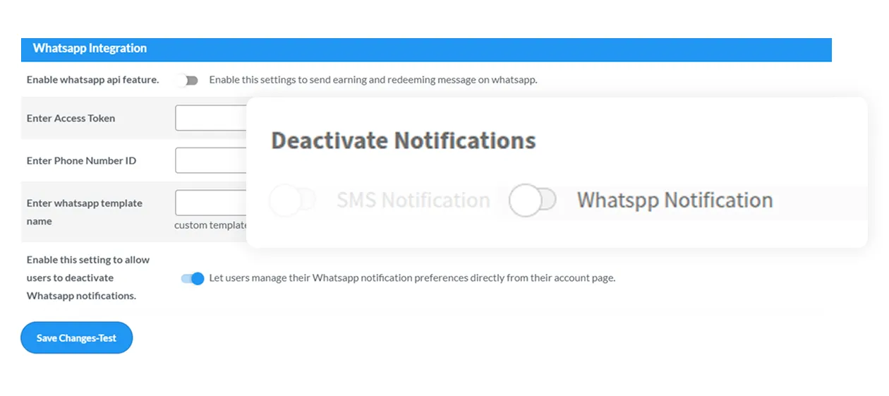 WhatsApp Integration