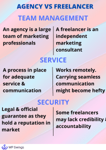 agency vs freelancer