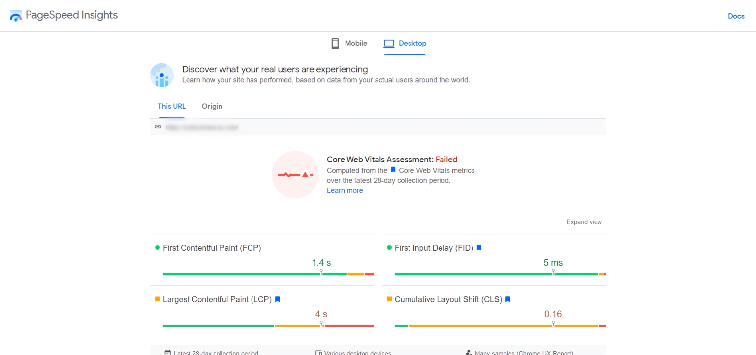 decreased search engine rankings and traffic