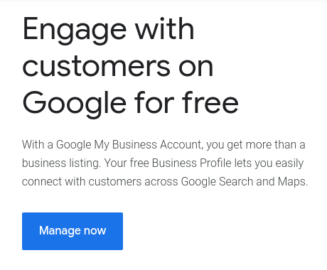 google my business