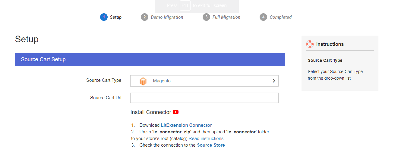 magento target cart