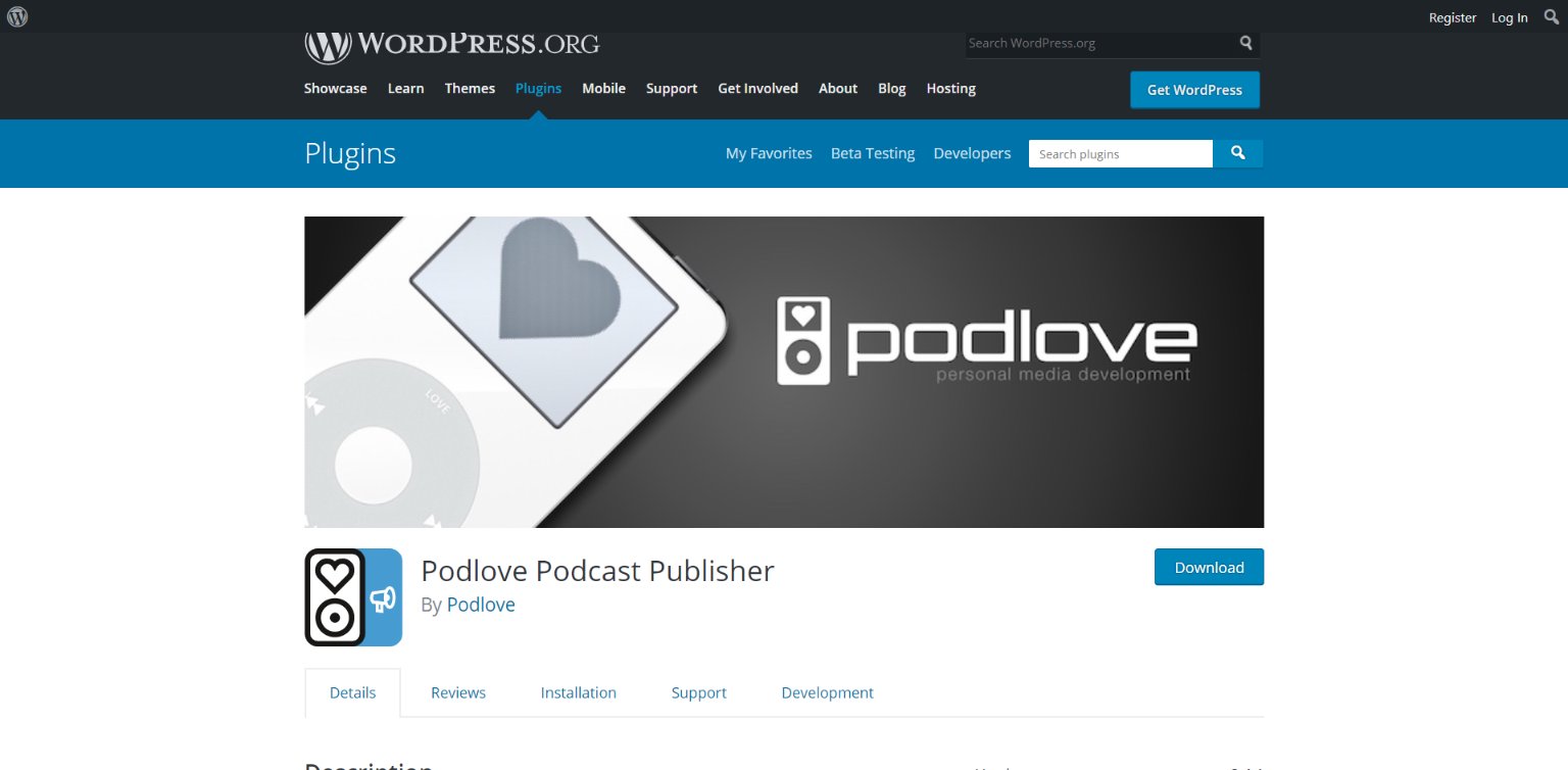 podlove podcast publisher