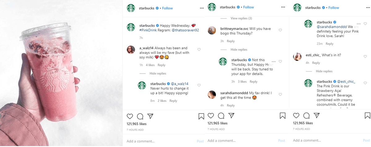 starbucks interaction