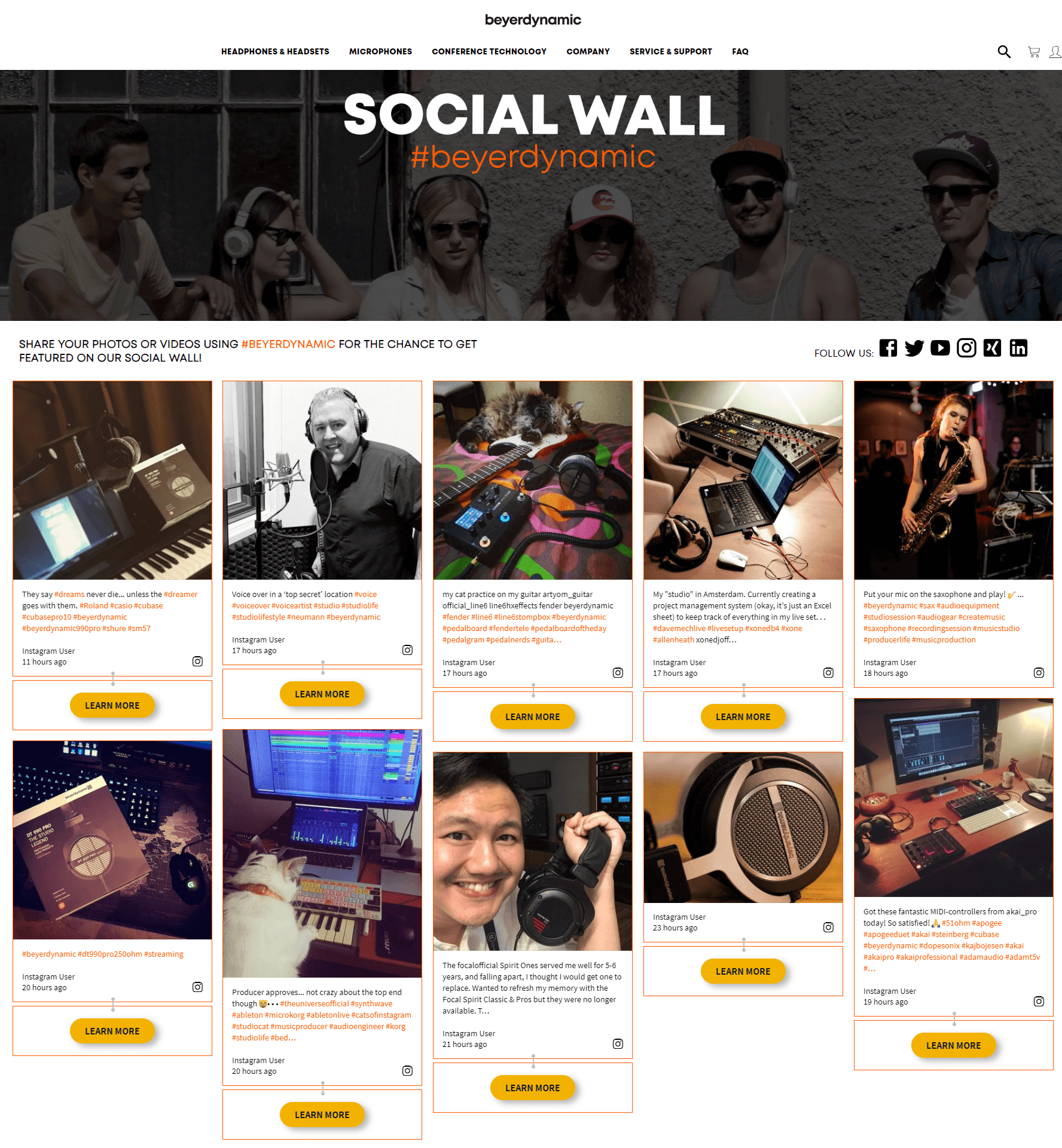 ugc social wall