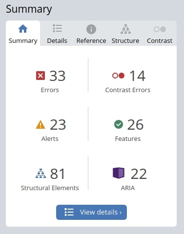 wave accessibility tool