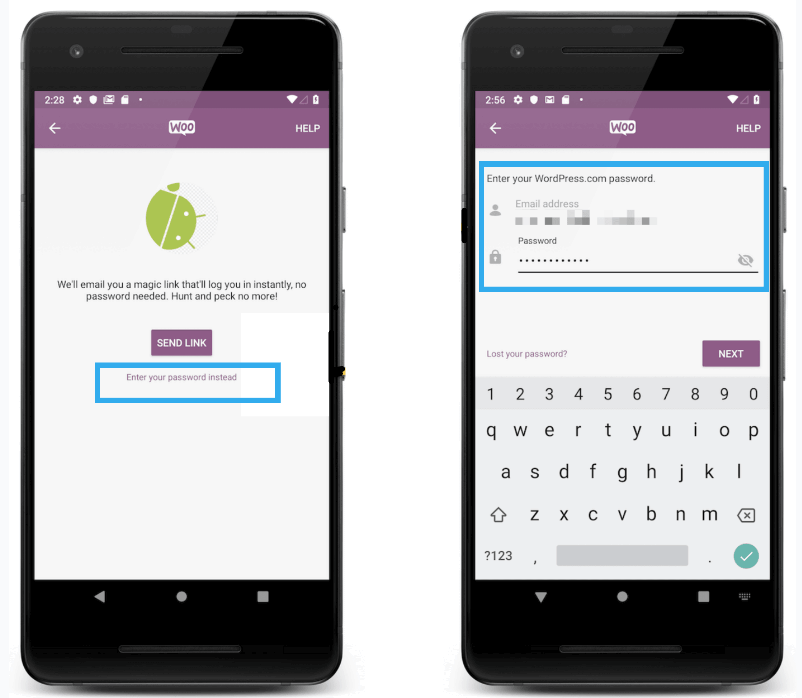 connecting woocommerce app 