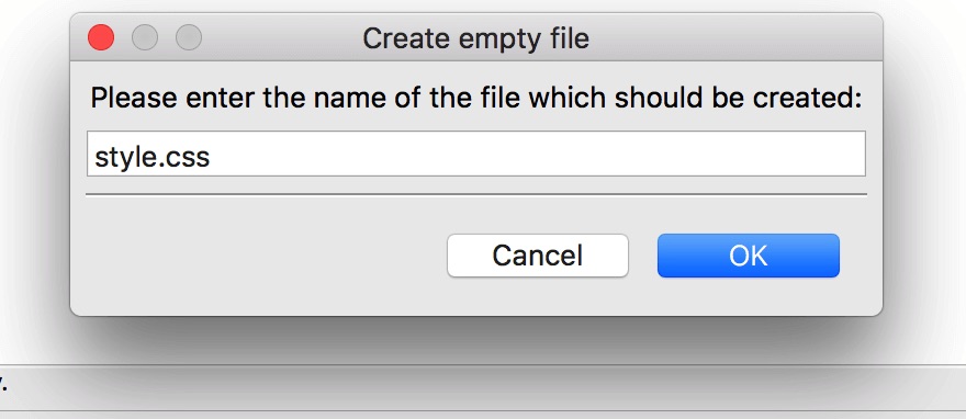 wp create empty file