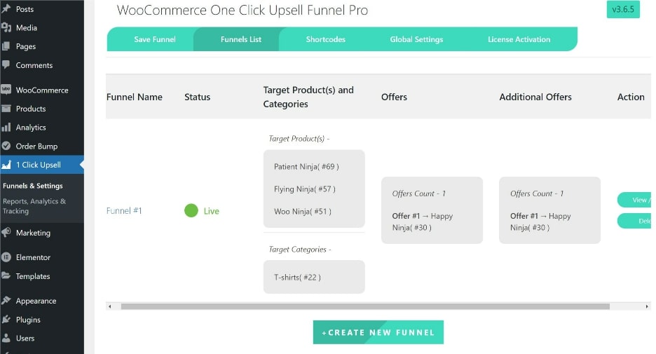 one click upsell for woocommerce