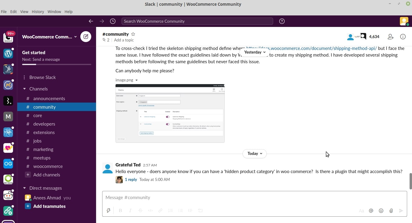 woocommerce slack community