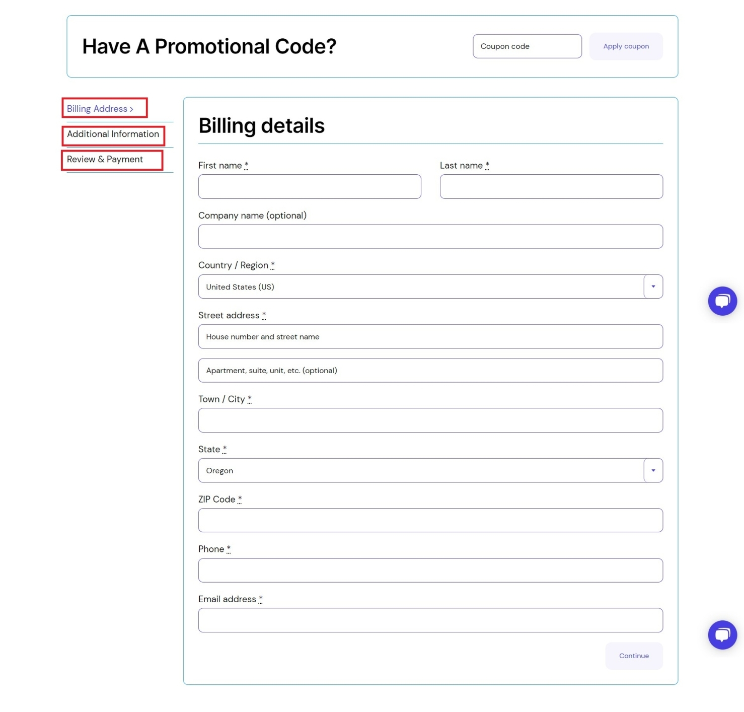 WooCommerce checkout