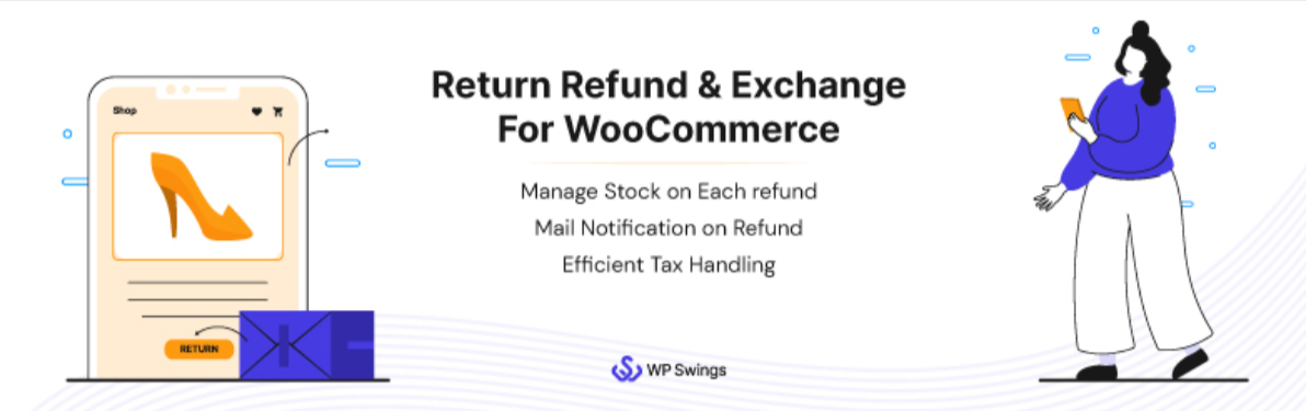 return, refund and exchange for free