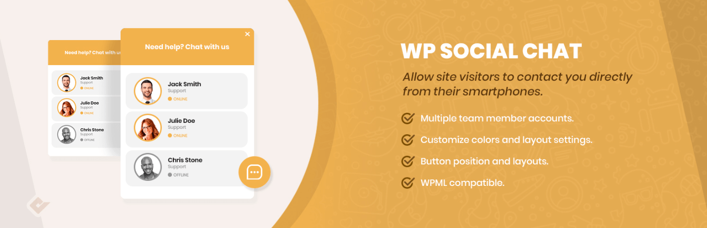 Learn How To Enable Whatsapp On Your Wordpress Website | WP Swings