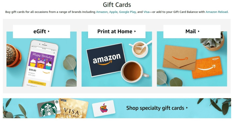 amazon gift cards