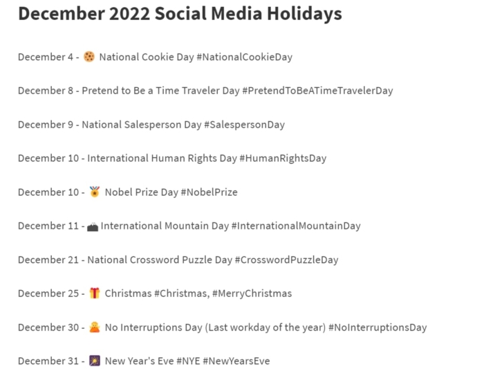 8 Steps for Perfect Holiday Social Media Plan in 2024 WP Swings