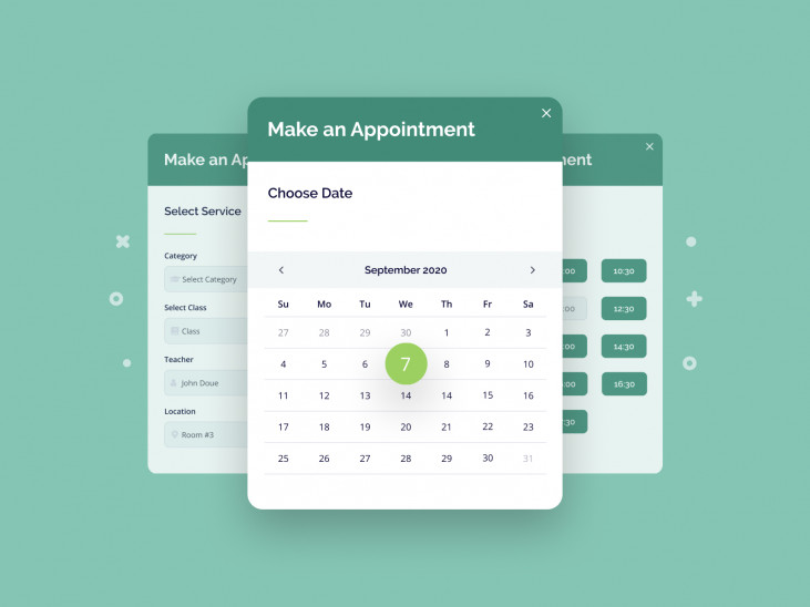 appointment scheduling calendar