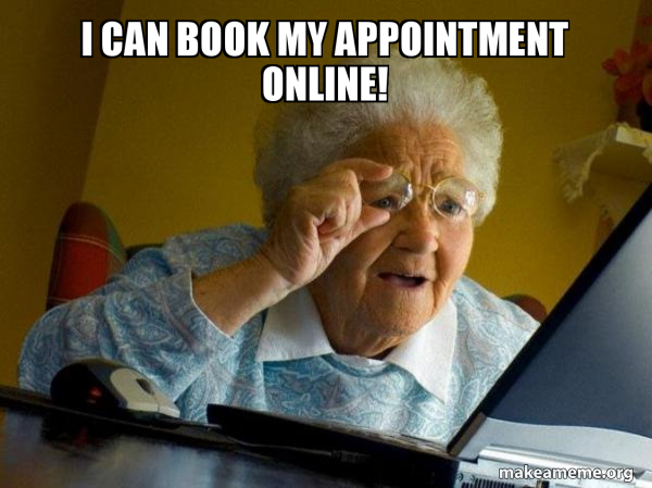 booking appointment online