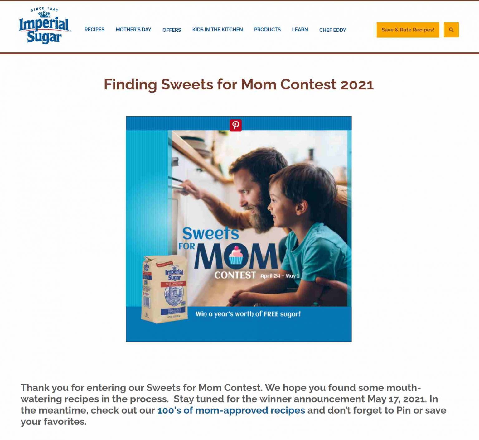 imperial sugar contest referral marketing 