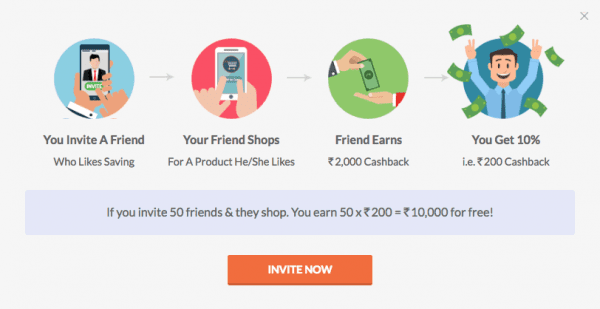 referral cashback rewards