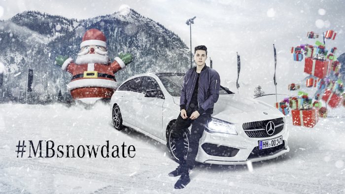 snow date by mercedes benz