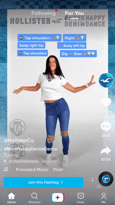 tiktok ad holister