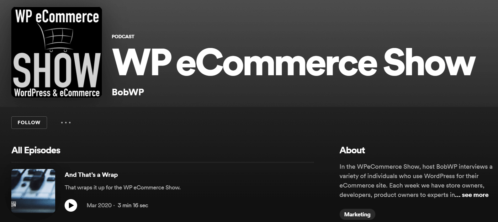 wp ecommerce show
