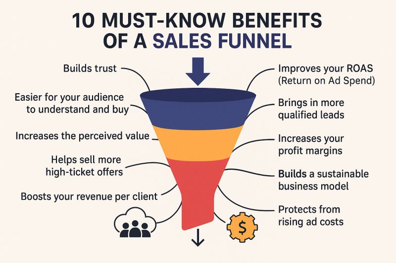benefits of sales funnel