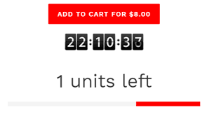 create upsell countdown timer