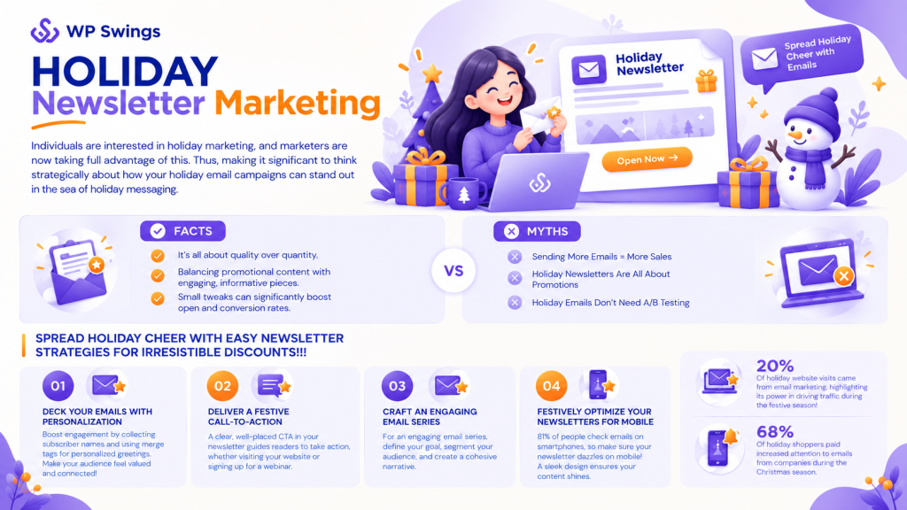 holiday newsletter marketing