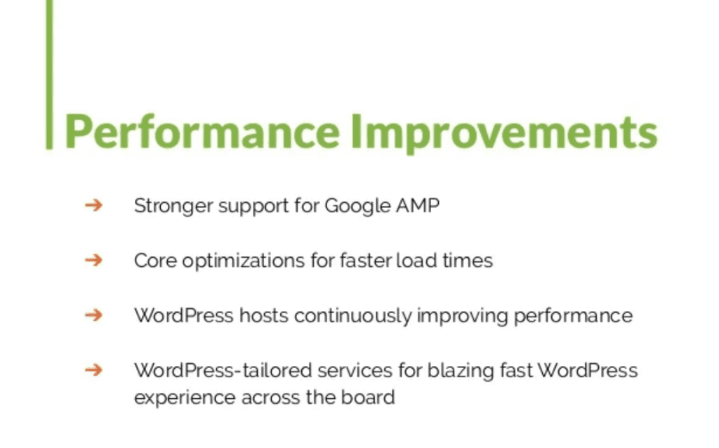 performance improvement