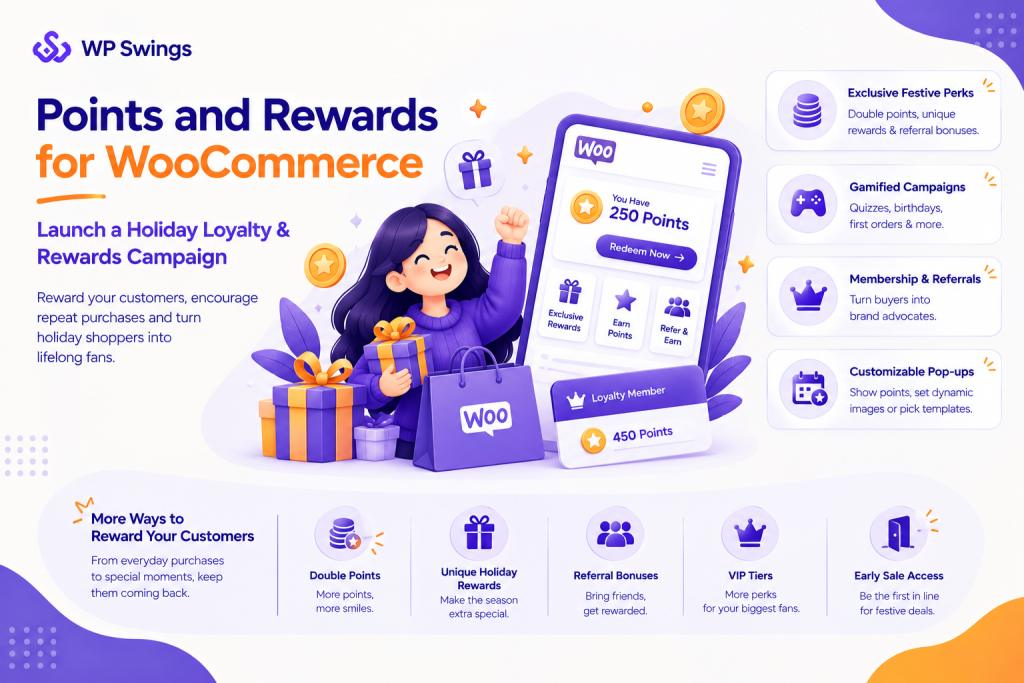 points and rewards to increase holiday sales