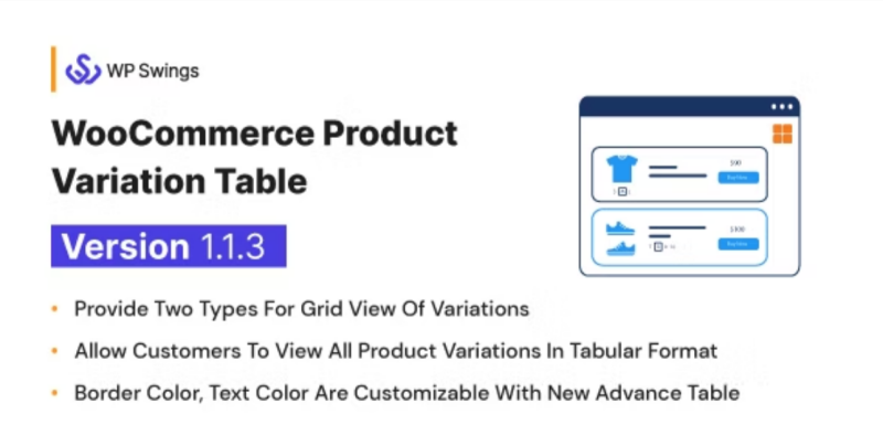 Enhance UX With WooCommerce Product Variation | WP Swings