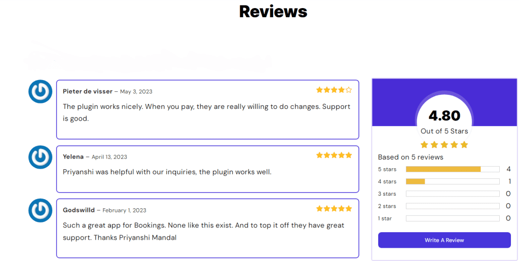 woocommerce bookings reviews