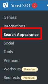 search appearance