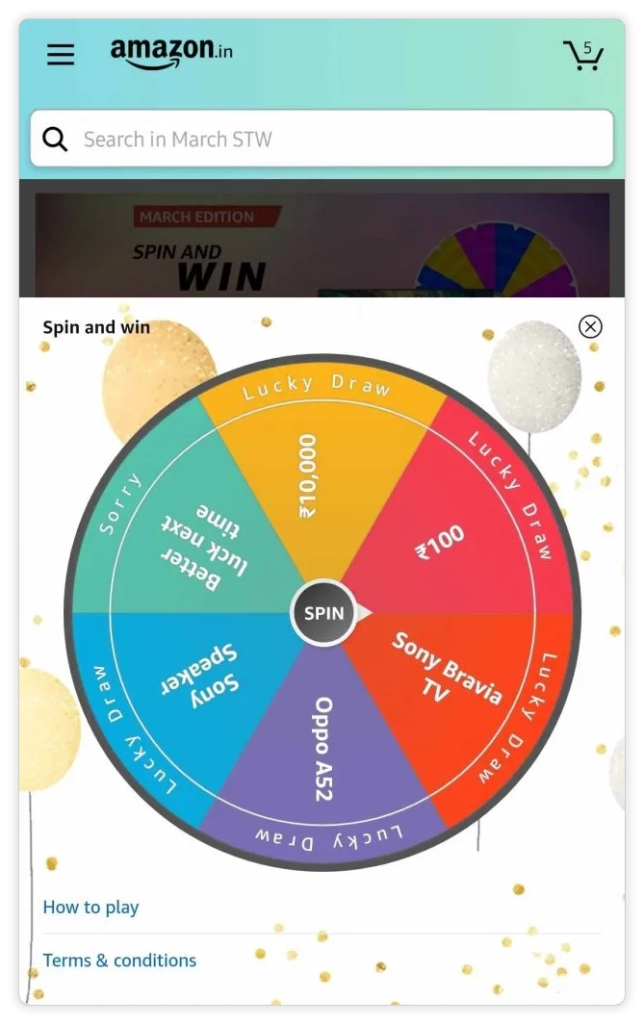 spin win wheel