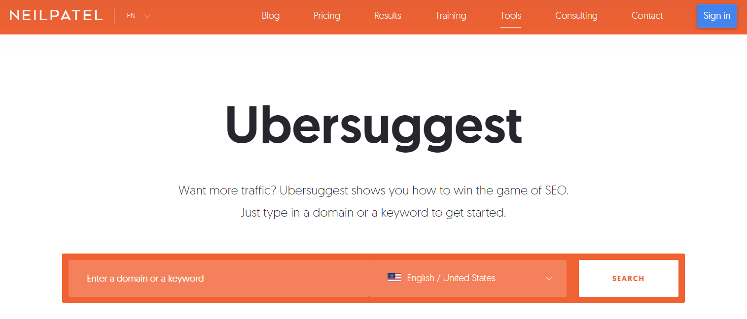 ubersuggest