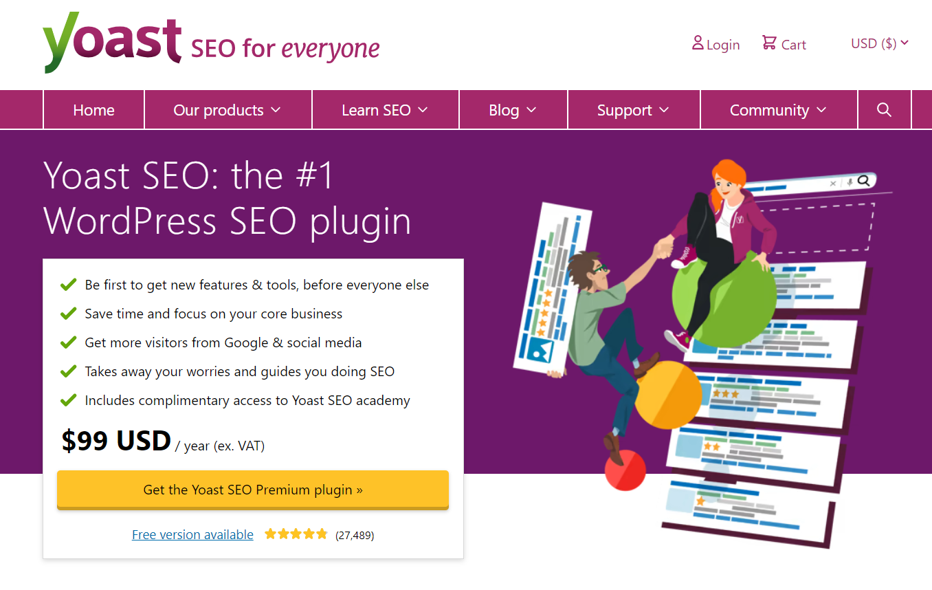 yoast plugin for wordpress seo