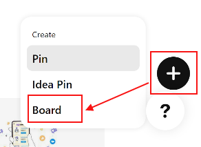 Pinterest Board Creation