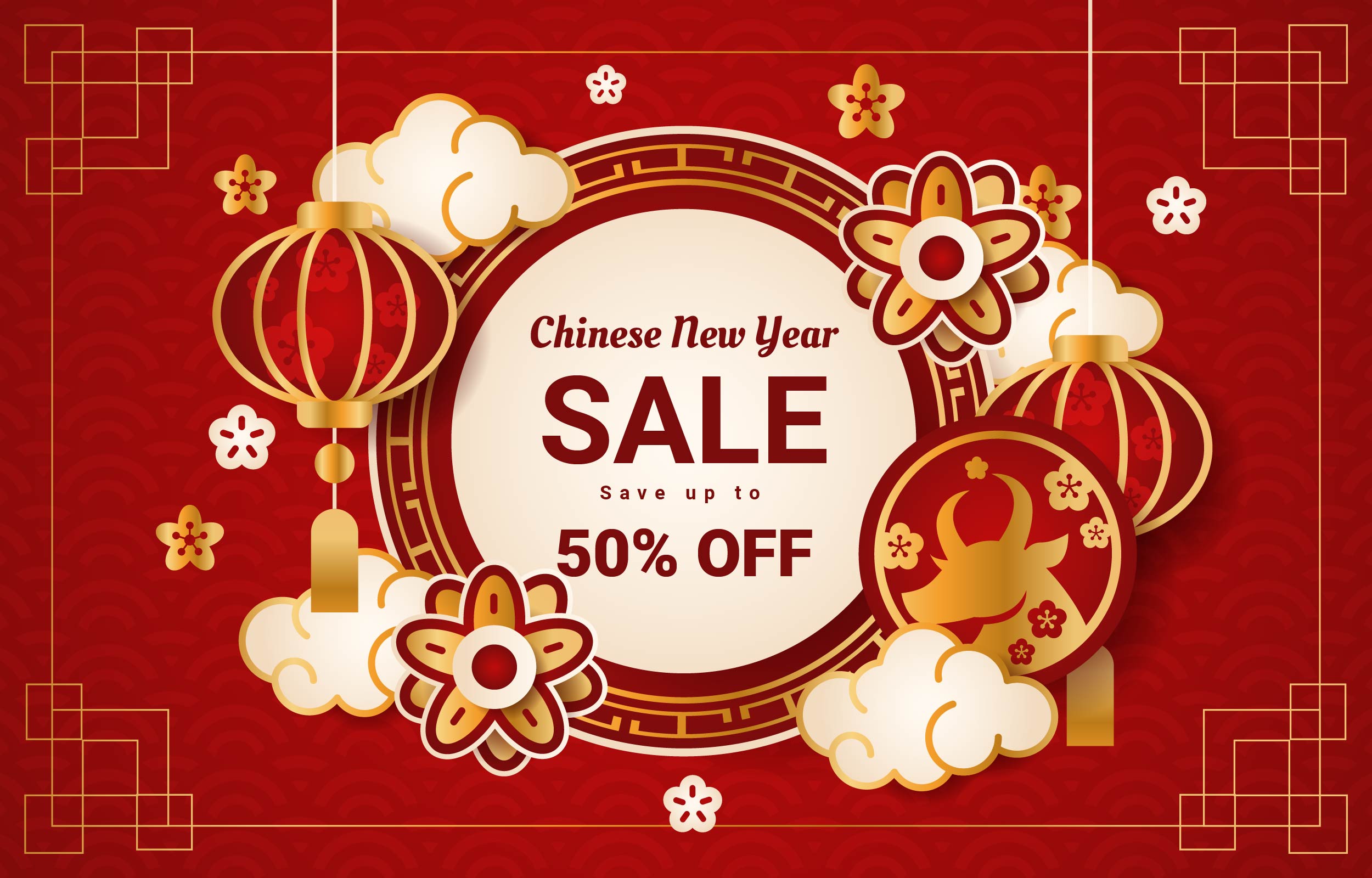 chinese new year sale