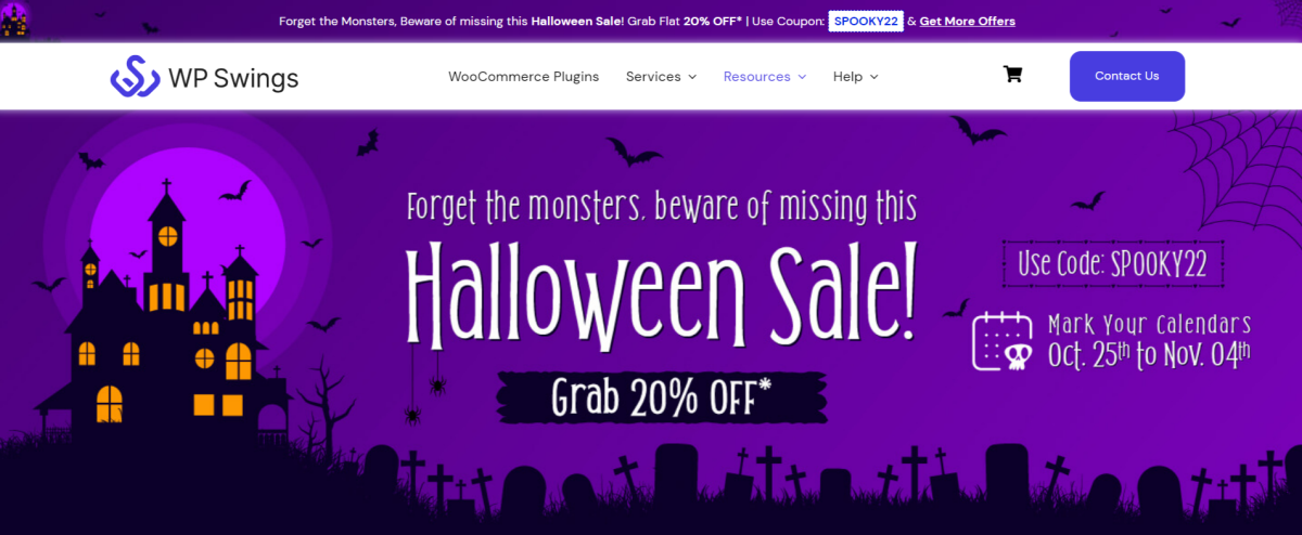 Top Halloween Sales: Get Them Before They Vanish!  WP Swings