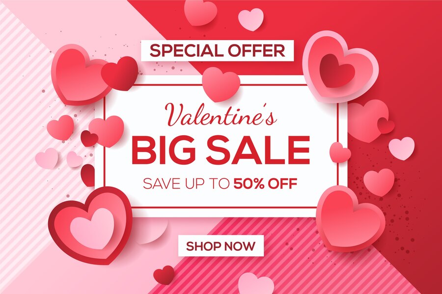 valentine day sale