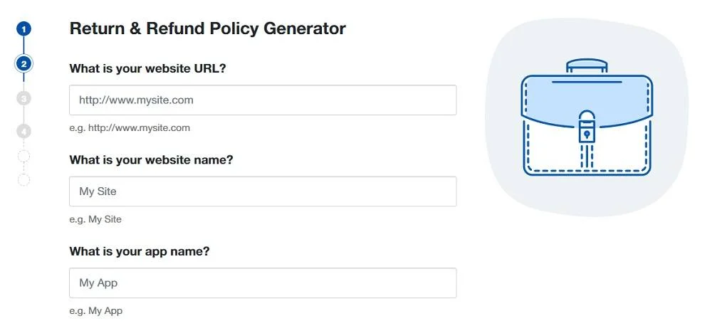 termfeed policy generator