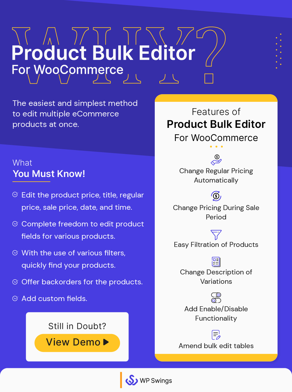 why product bulk editor