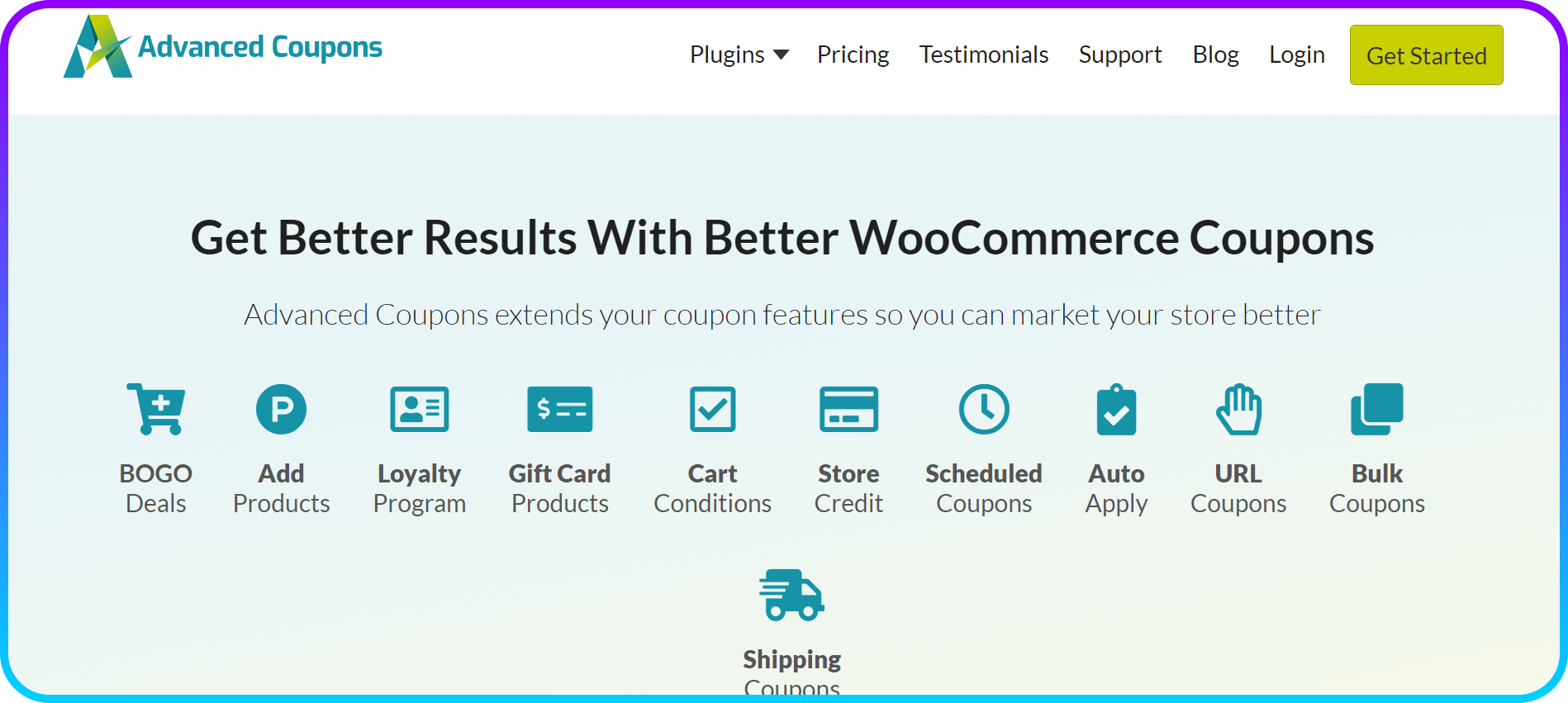 Advanced Coupons Plugin