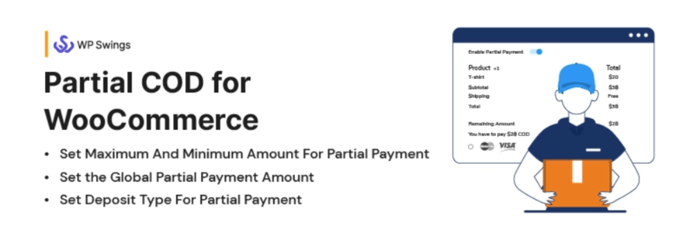 Partial COD for WooCommerce