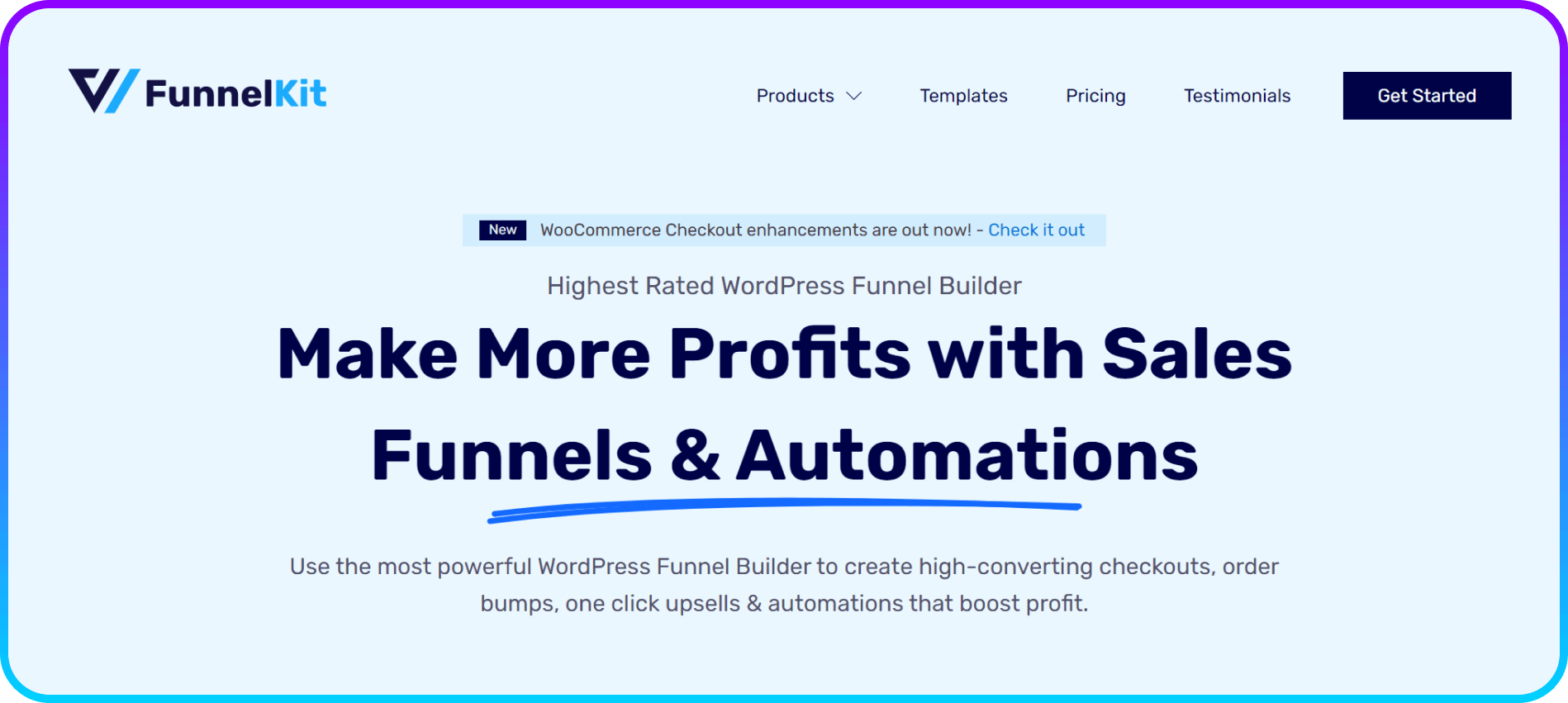 WooFunnel by FunnelKit Plugin