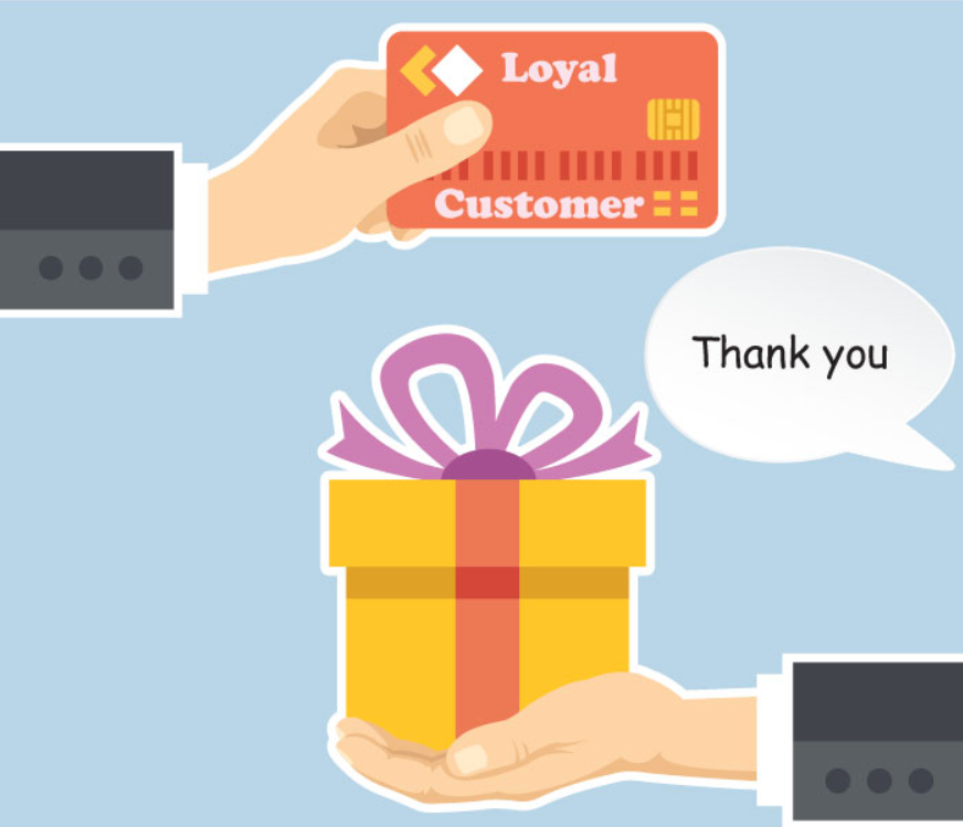 Loyalty program. Customer Loyalty program. Loyalty programs for loyal customers. Reward program.