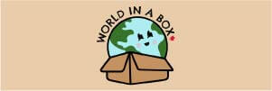 World in a box logo